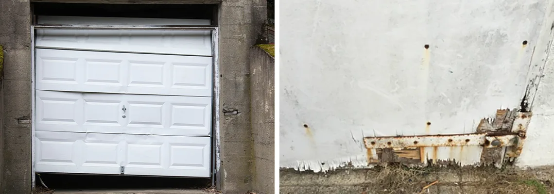 Rotten Commercial Garage Door Repair in Bradenton, FL