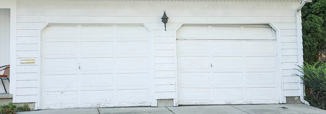 Roller Garage Door Dropped Down Replacement in Bradenton, FL