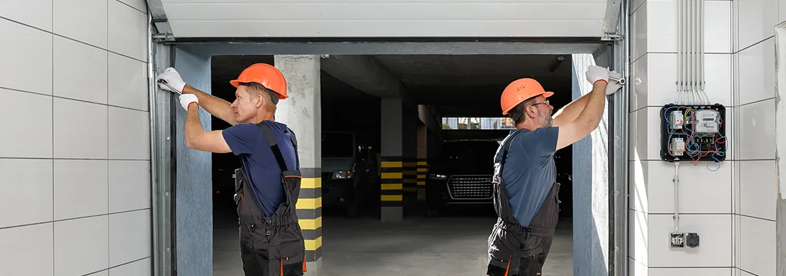 Wooden Garage Door Frame Repair in Bradenton, Florida